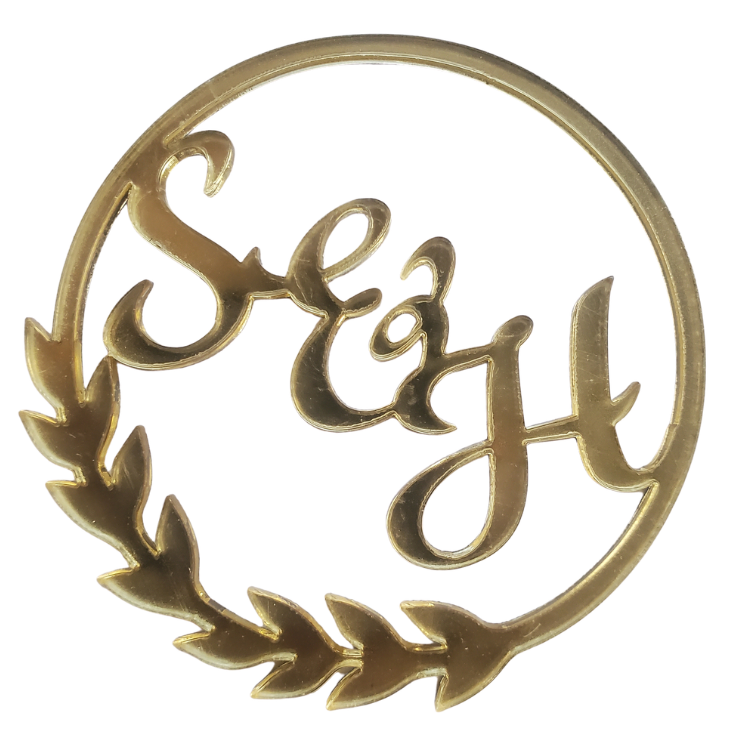 Leaf Acrylic Initial Cutouts Online for Cake Decoration